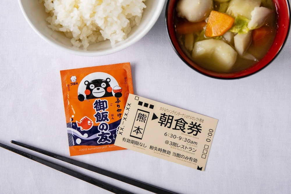 뷔페 아침 식사