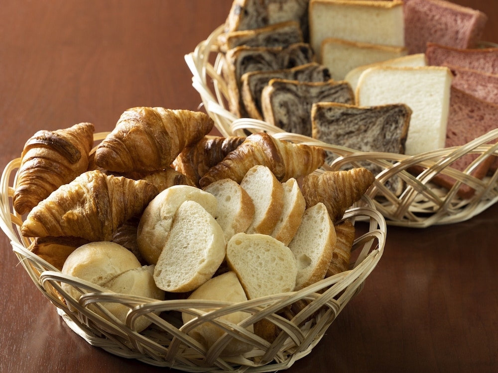 뷔페 아침 식사