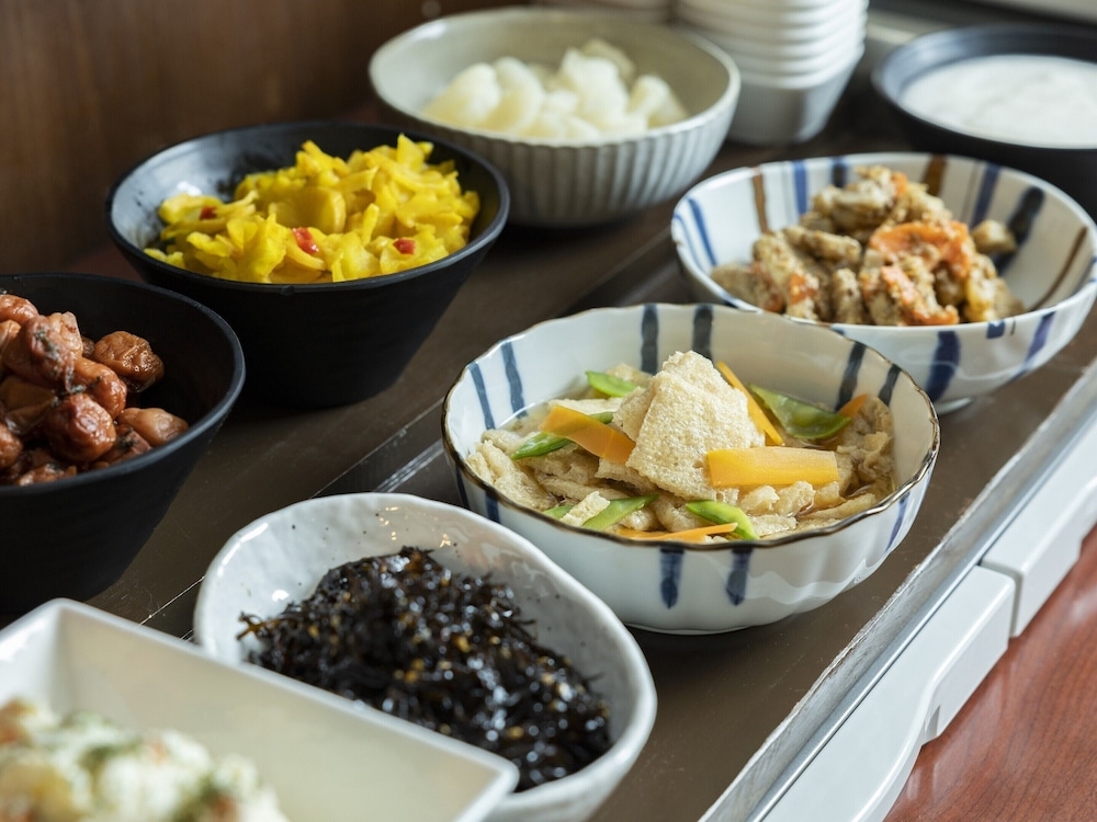 뷔페 아침 식사