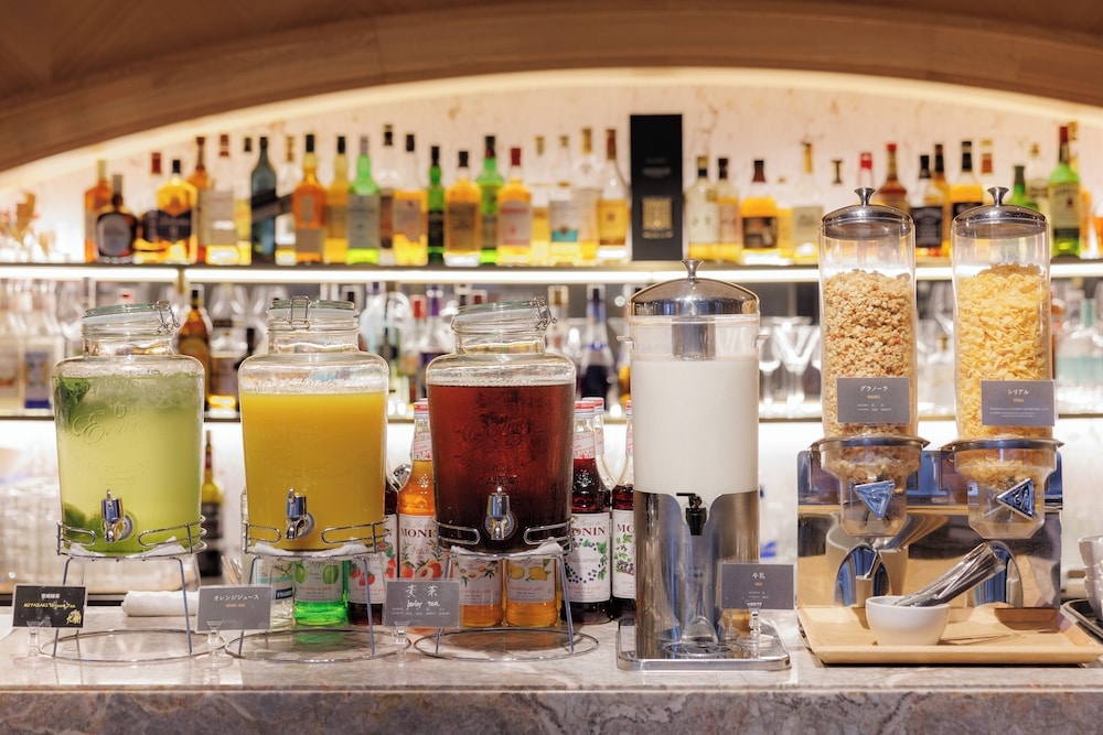 뷔페 아침 식사