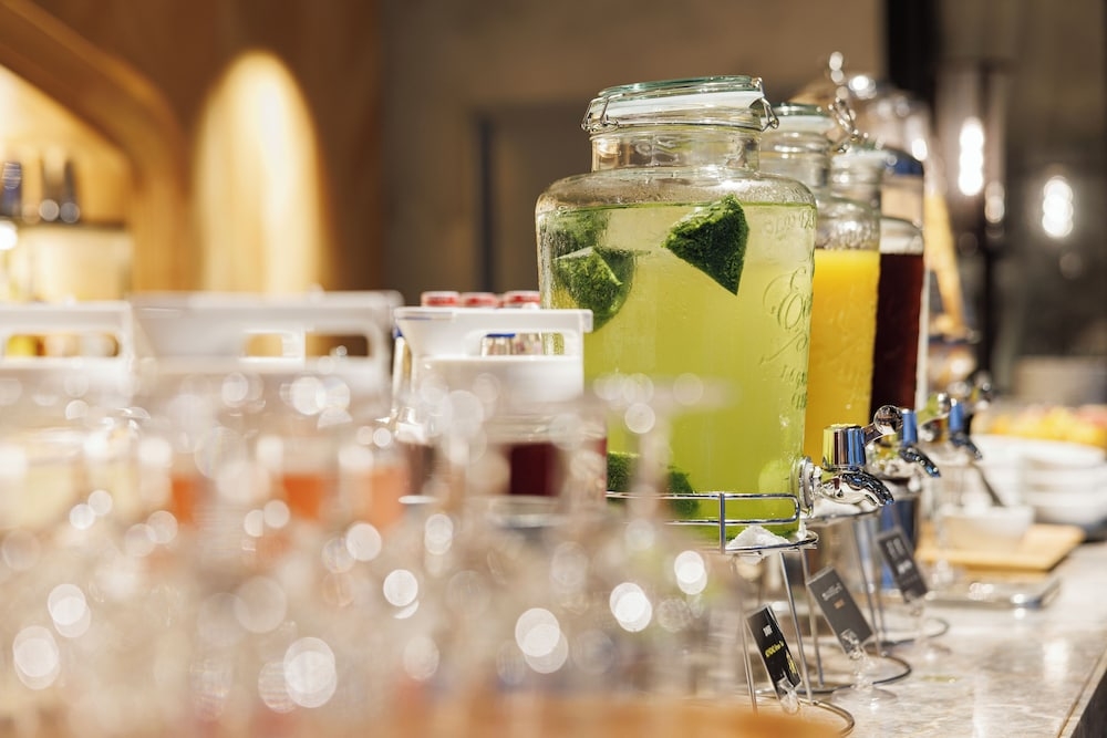 뷔페 아침 식사