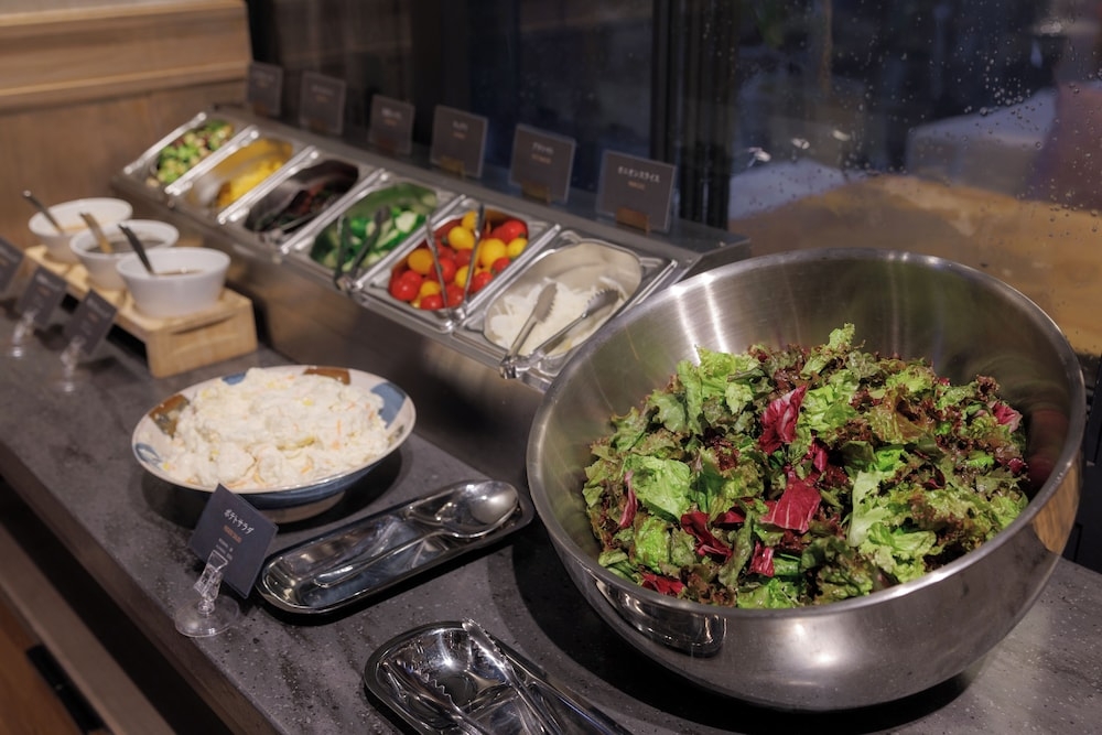 뷔페 아침 식사