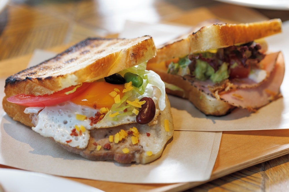 뷔페 아침 식사