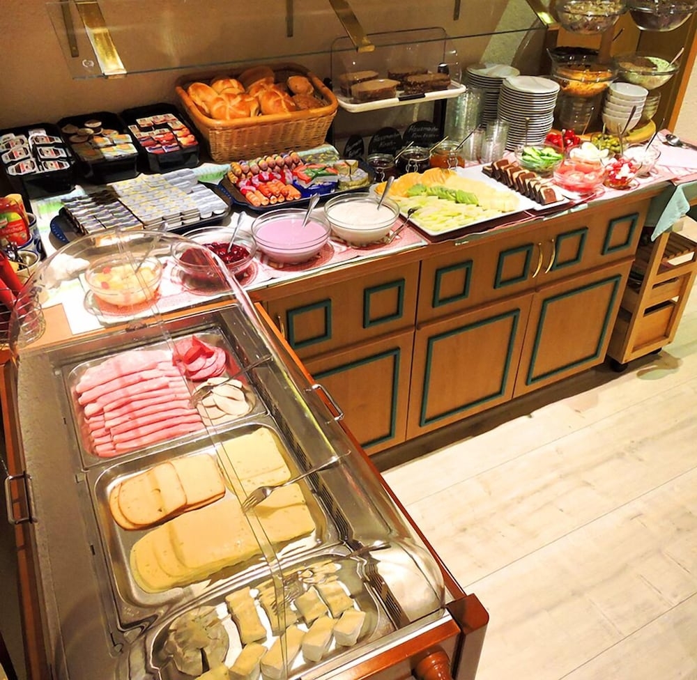 뷔페 아침 식사