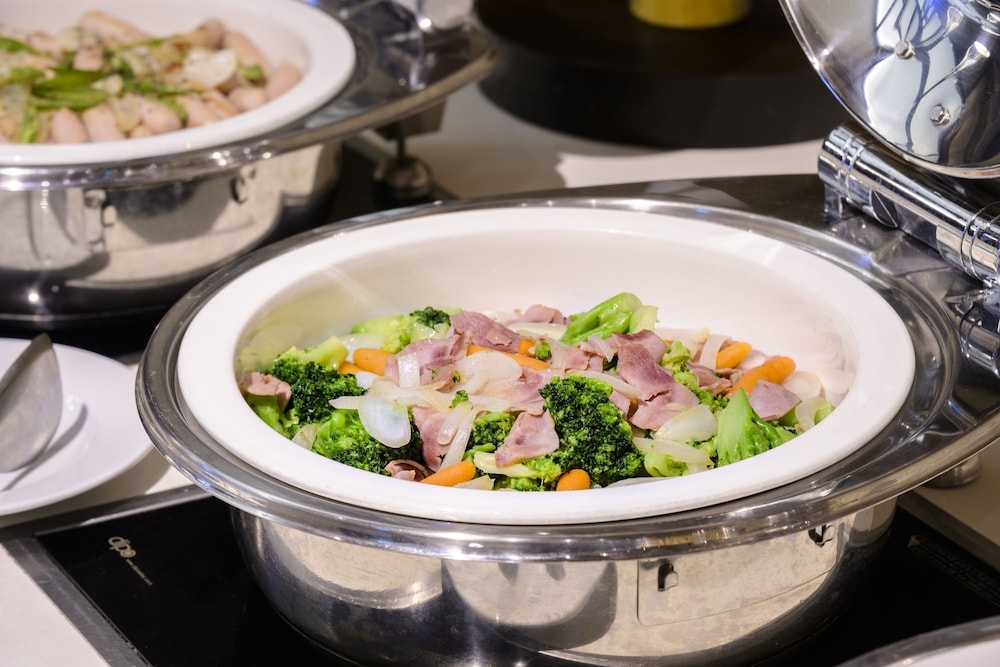 뷔페 아침 식사