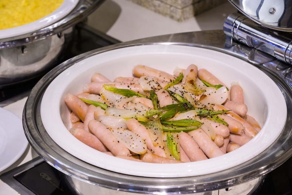 뷔페 아침 식사