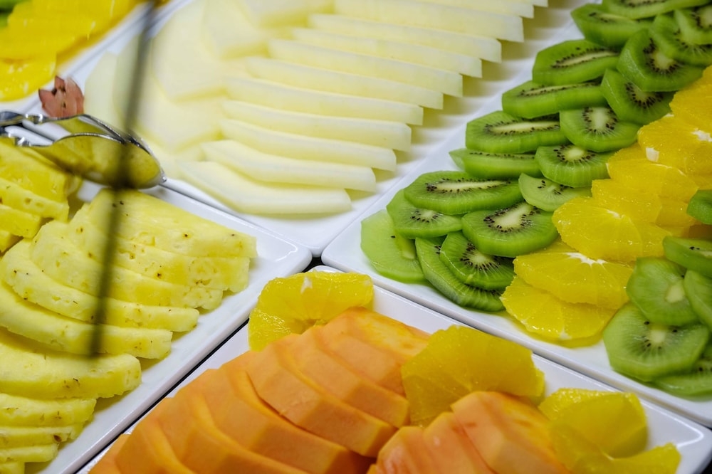 뷔페 아침 식사