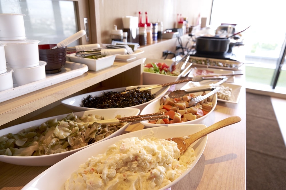 뷔페 아침 식사