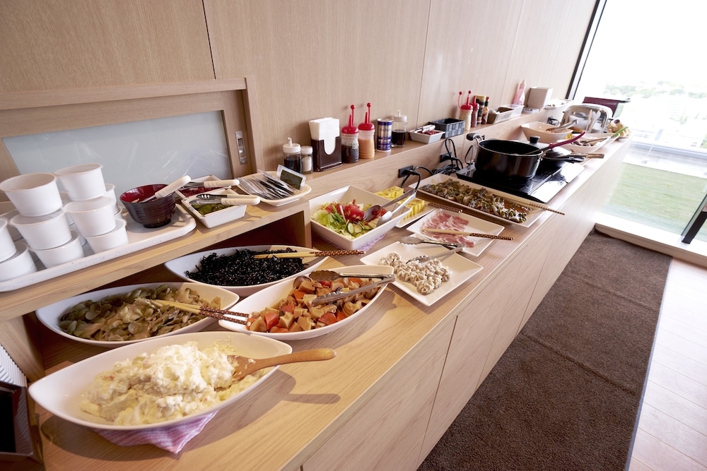 뷔페 아침 식사