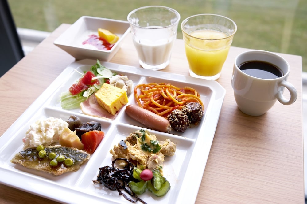 뷔페 아침 식사