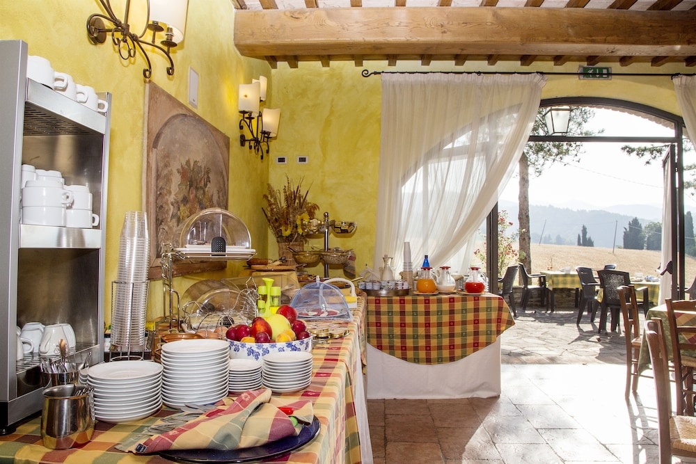 뷔페 아침 식사