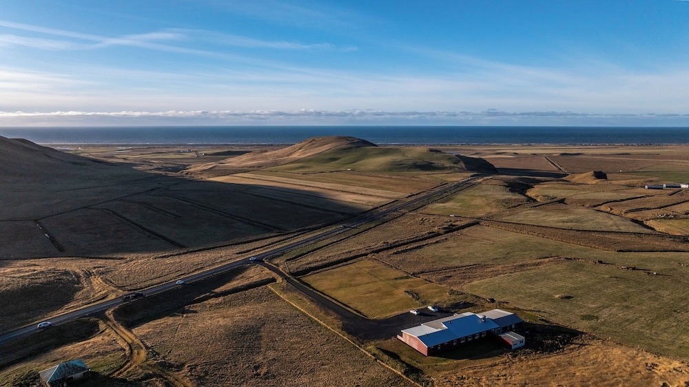 숙박 시설에서 보는 주변 전망