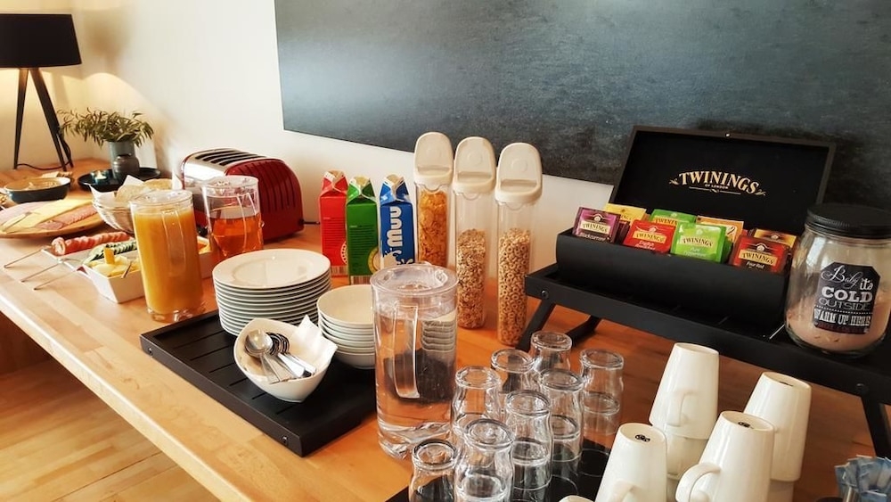 뷔페 아침 식사