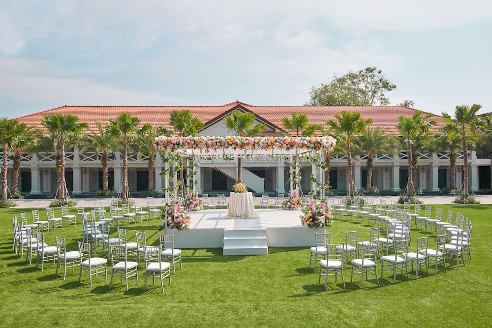 야외 결혼식 공간