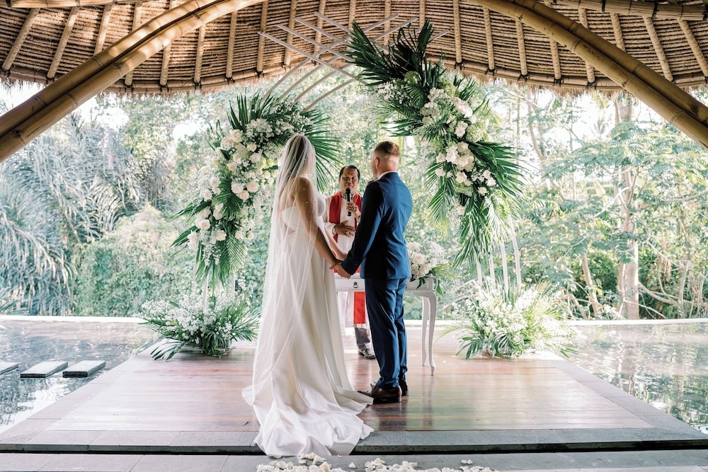 야외 결혼식 공간