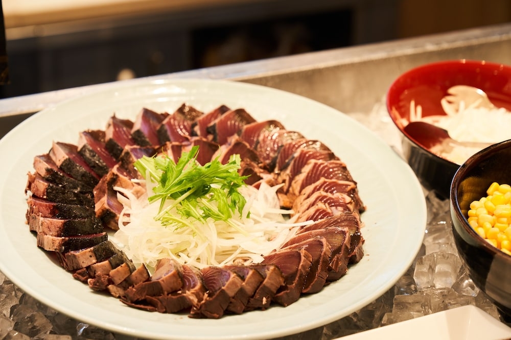 뷔페 아침 식사