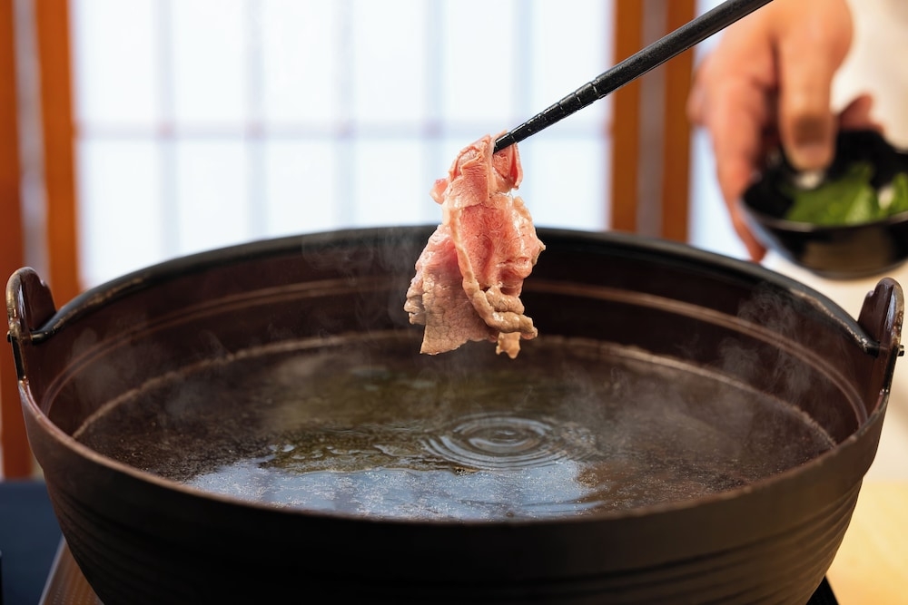 뷔페 아침 식사