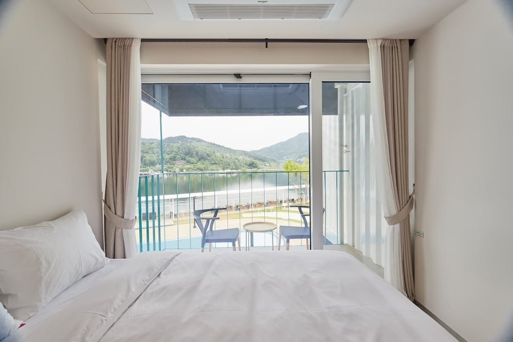 객실에서 보이는 전망