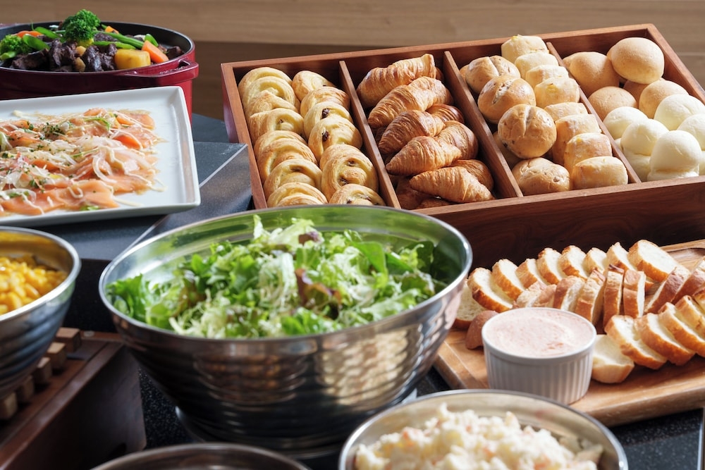 뷔페 아침 식사