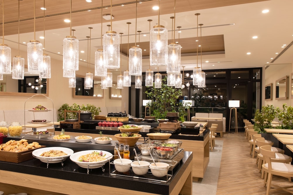 뷔페 아침 식사