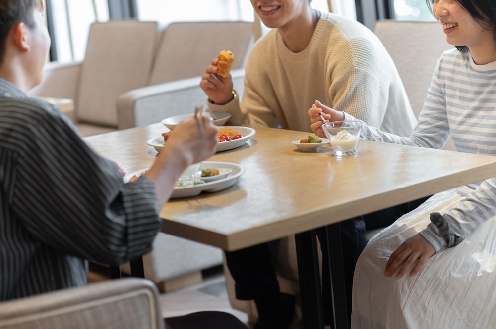 뷔페 아침 식사