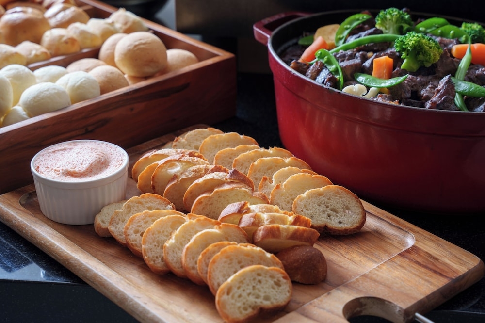 뷔페 아침 식사