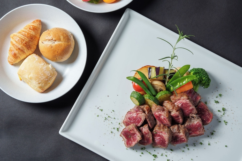 뷔페 아침 식사