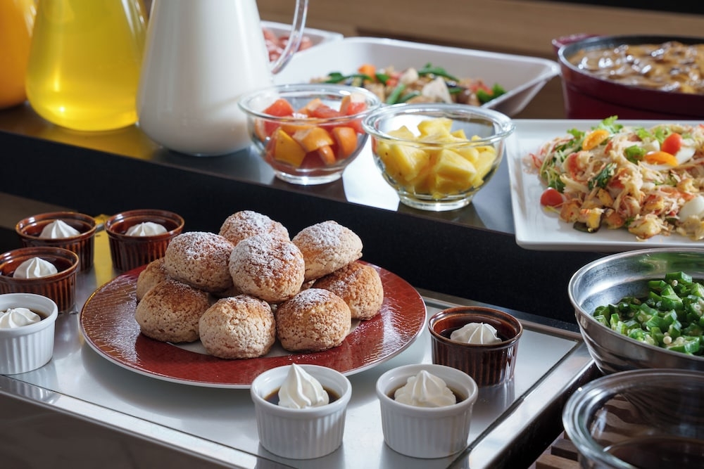 뷔페 아침 식사