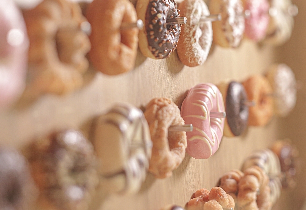 뷔페 아침 식사