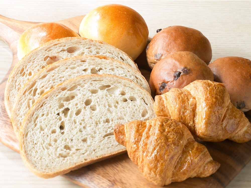 뷔페 아침 식사