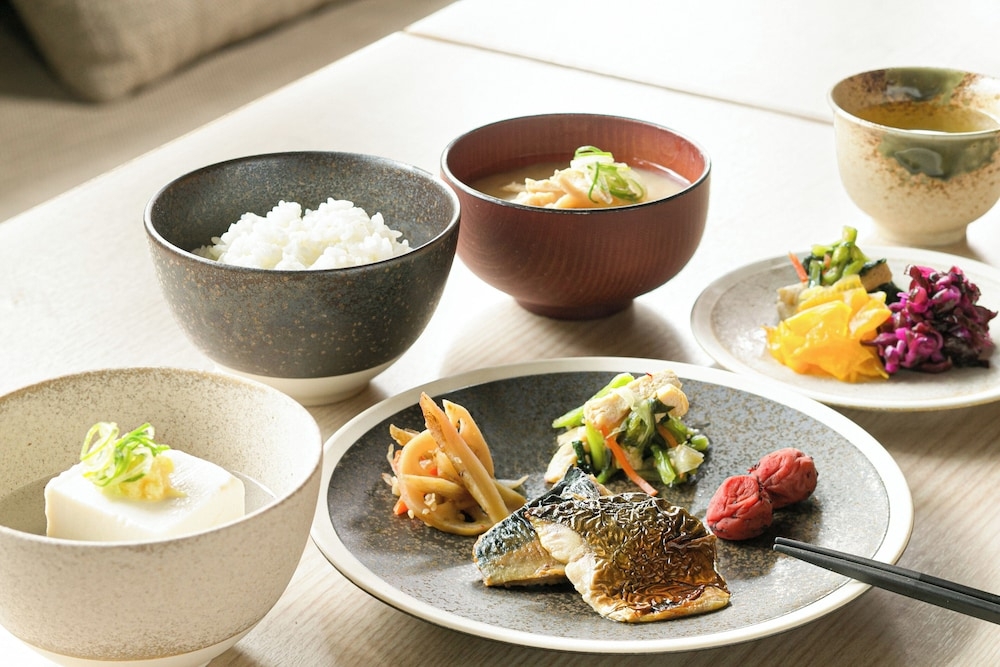 뷔페 아침 식사