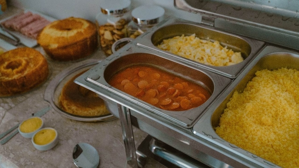 뷔페 아침 식사