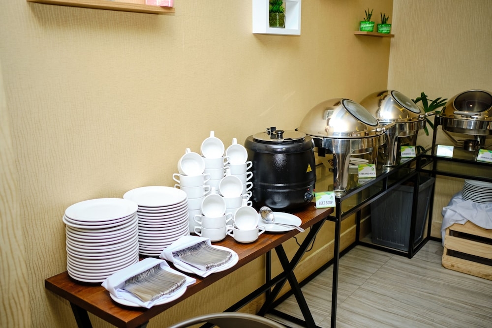 뷔페 아침 식사