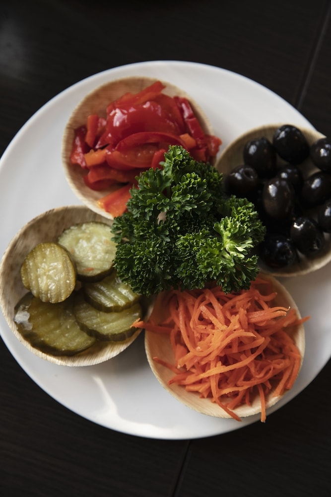 뷔페 아침 식사