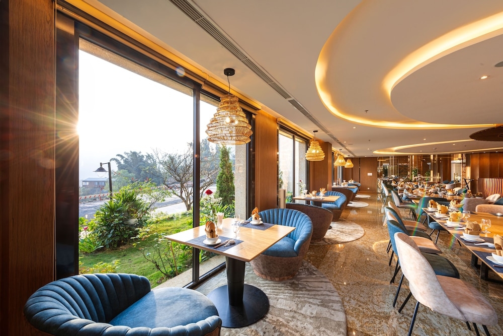 뷔페 아침 식사