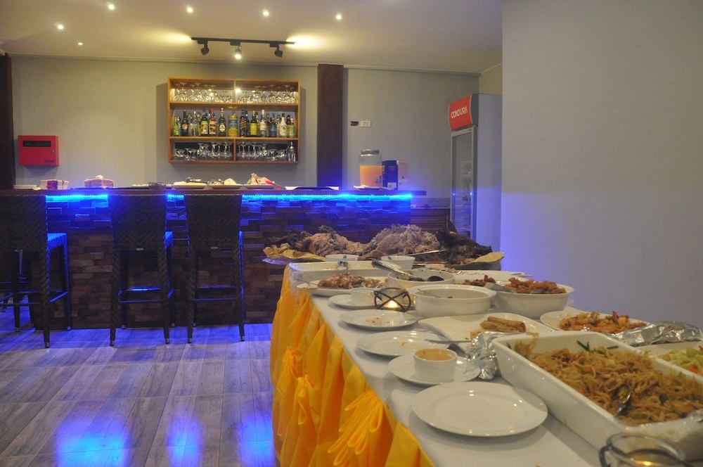 뷔페 아침 식사