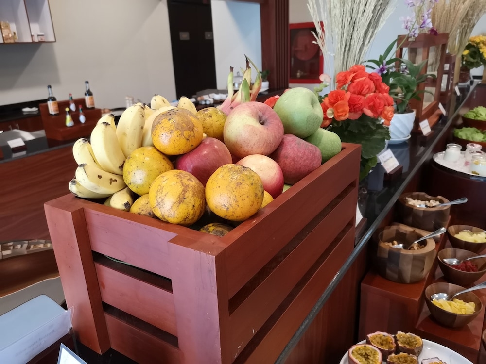 뷔페 아침 식사