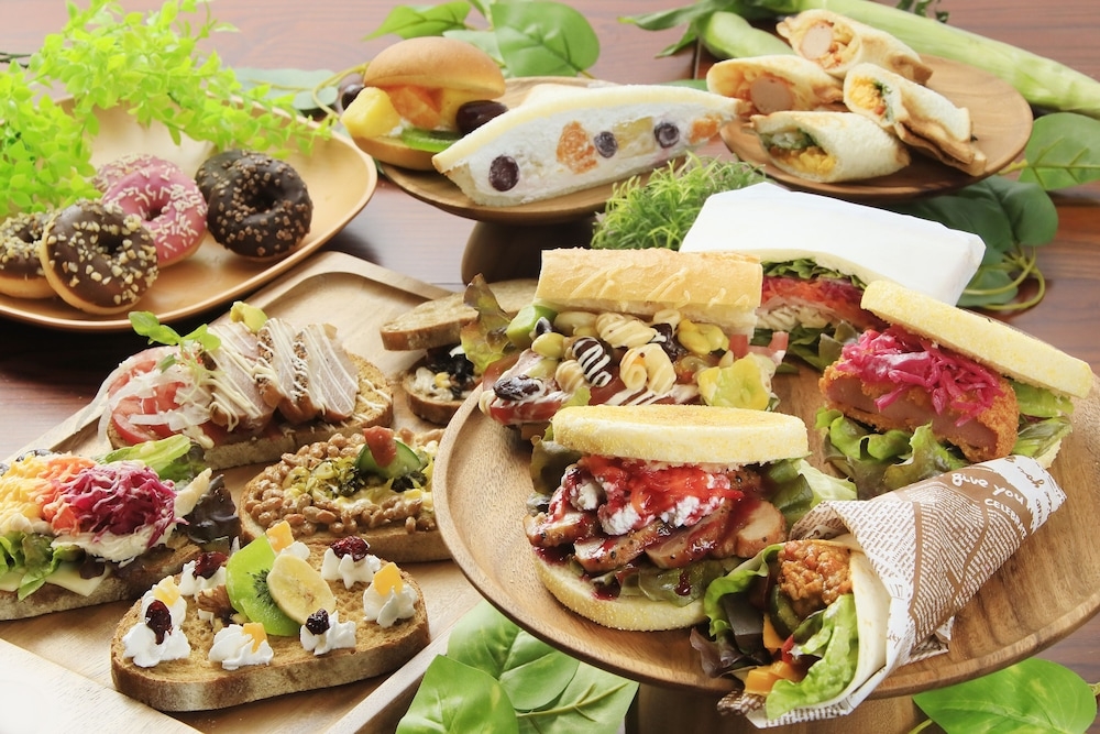 뷔페 아침 식사