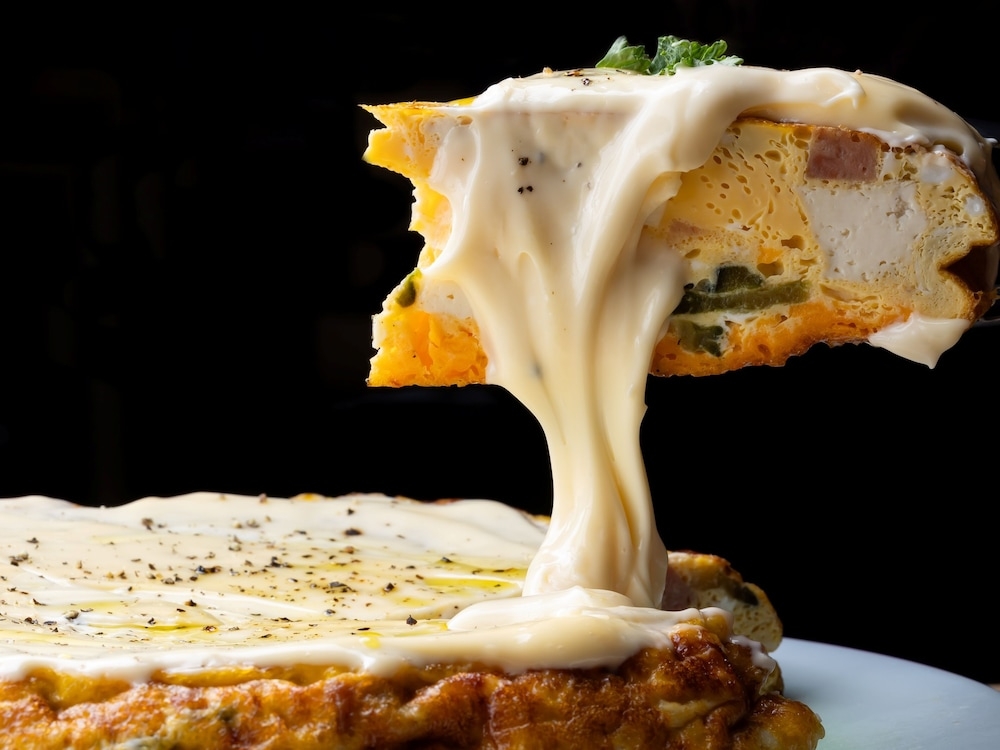 뷔페 아침 식사