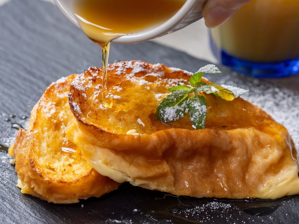 뷔페 아침 식사