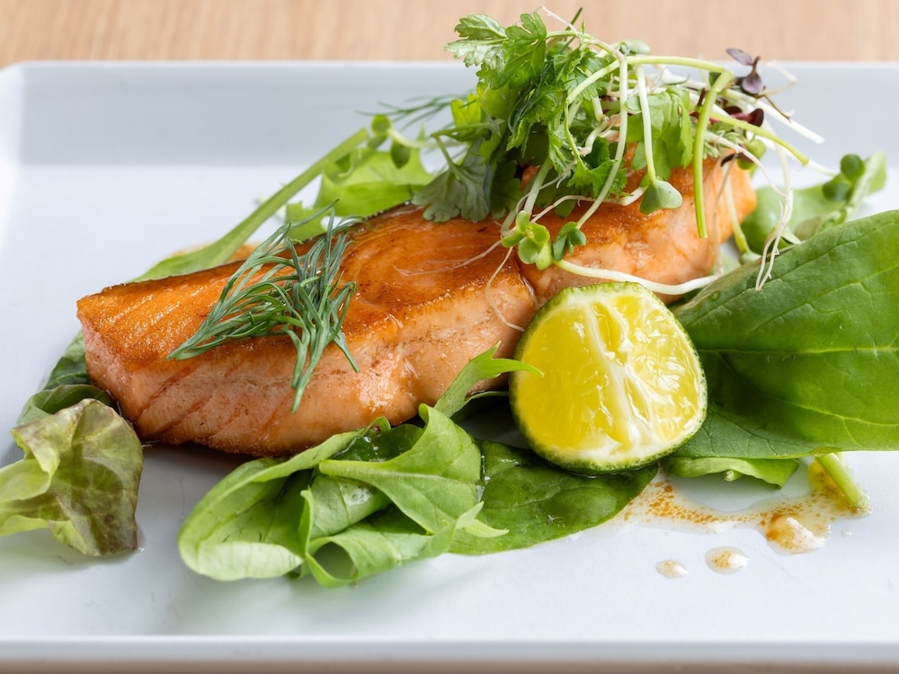 뷔페 아침 식사