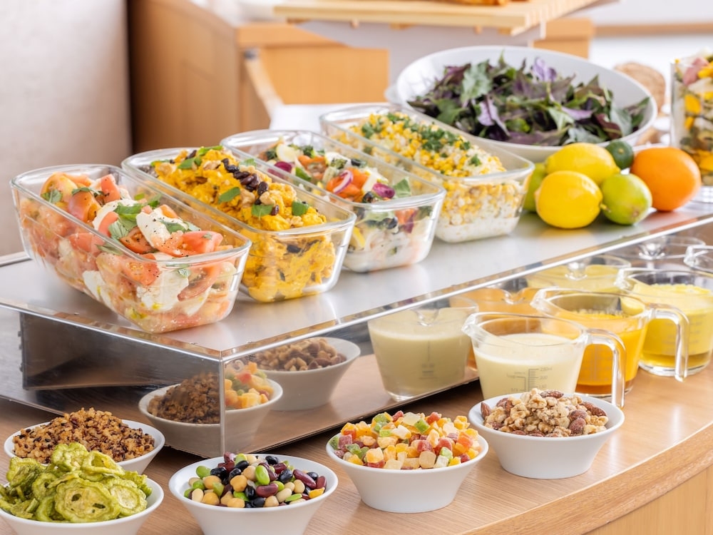 뷔페 아침 식사