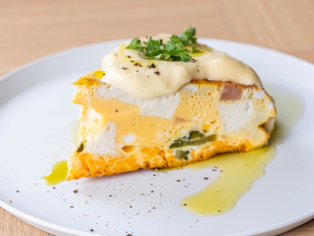 뷔페 아침 식사