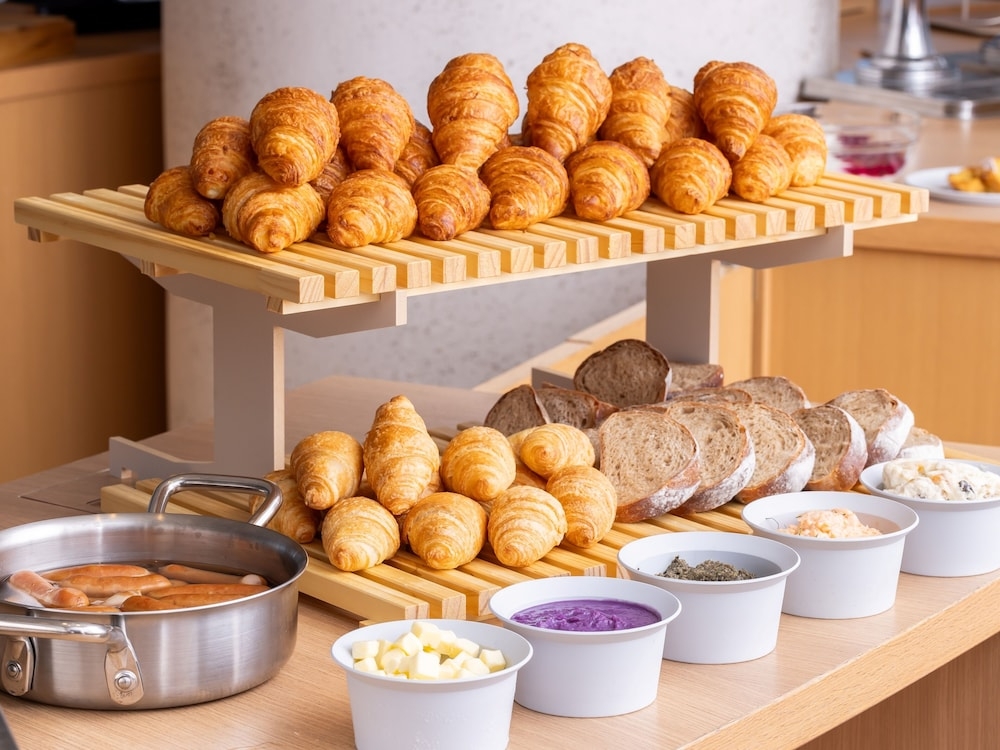 뷔페 아침 식사