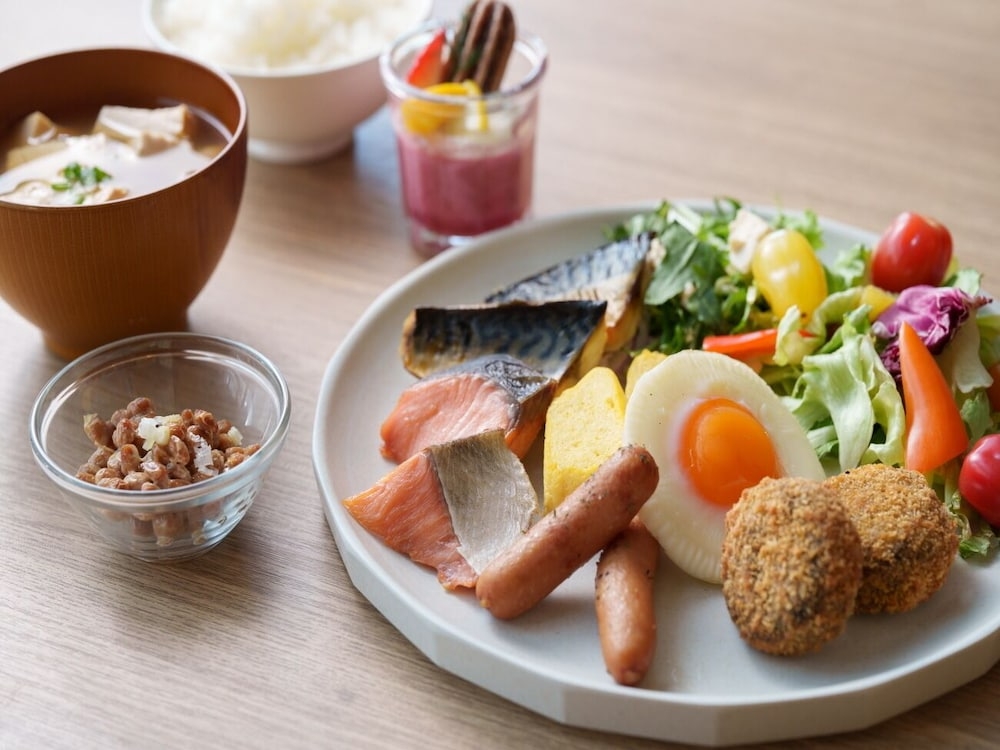 뷔페 아침 식사