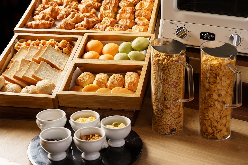 뷔페 아침 식사