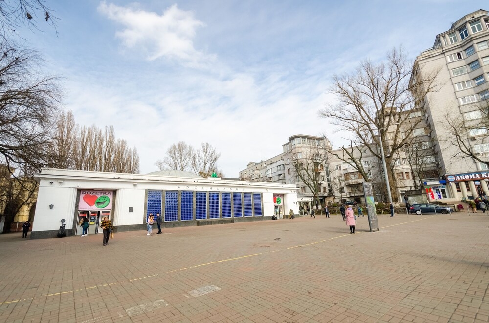 숙박 시설에서 보는 주변 전망