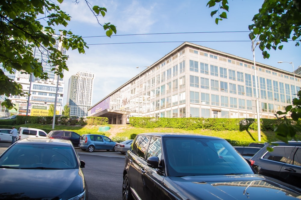 숙박 시설에서 보는 주변 전망