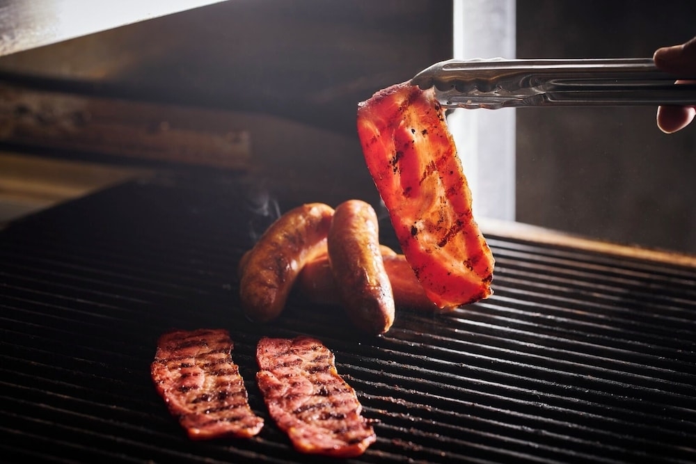 뷔페 아침 식사