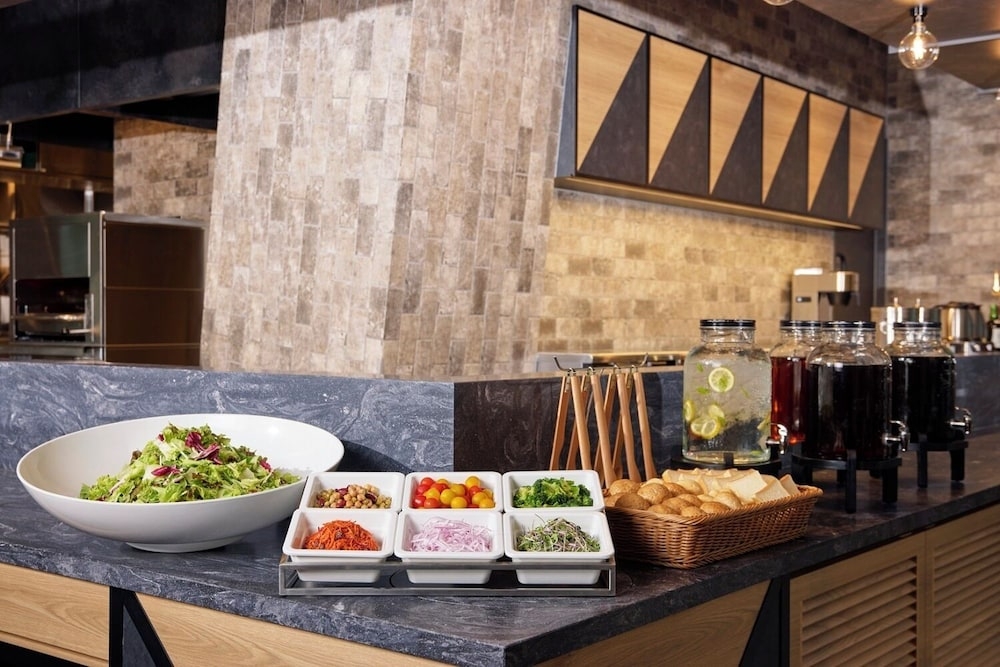 뷔페 아침 식사